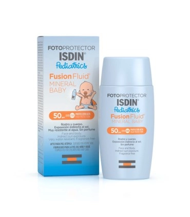 Isdin Fotoprotector Pediatrics Fusion Fluido Mineral Baby SPF50 50ml