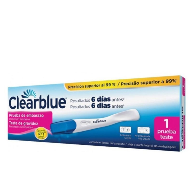 Clearblue Teste de Gravidez 6 Dias 1 unidade