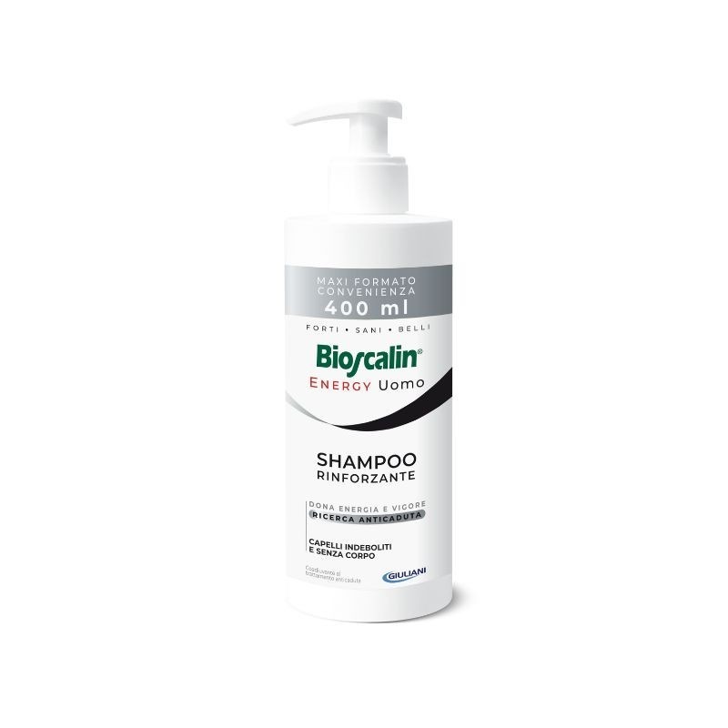 Bioscalin Energy Shampoo Fortificante Homem 400ml Bioscalin Energy Shampoo Fortificante Homem 400ml