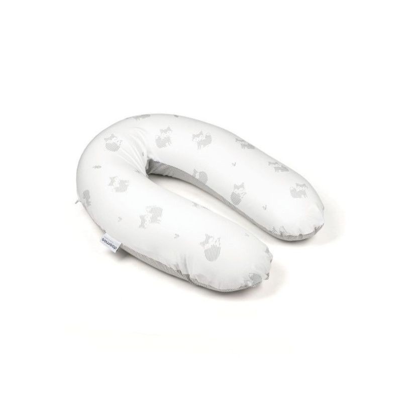 Doomoo Almofada Amamentação Buddy Raposa Cinza