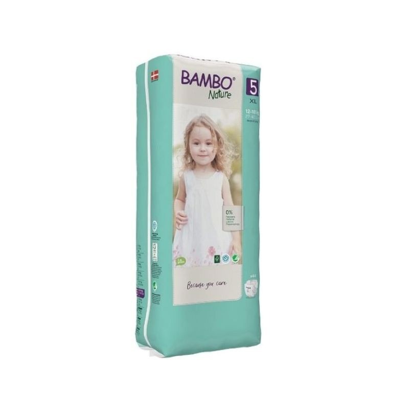 Bambo Nature Fraldas 5 XL 12-18kg 44 Fraldas