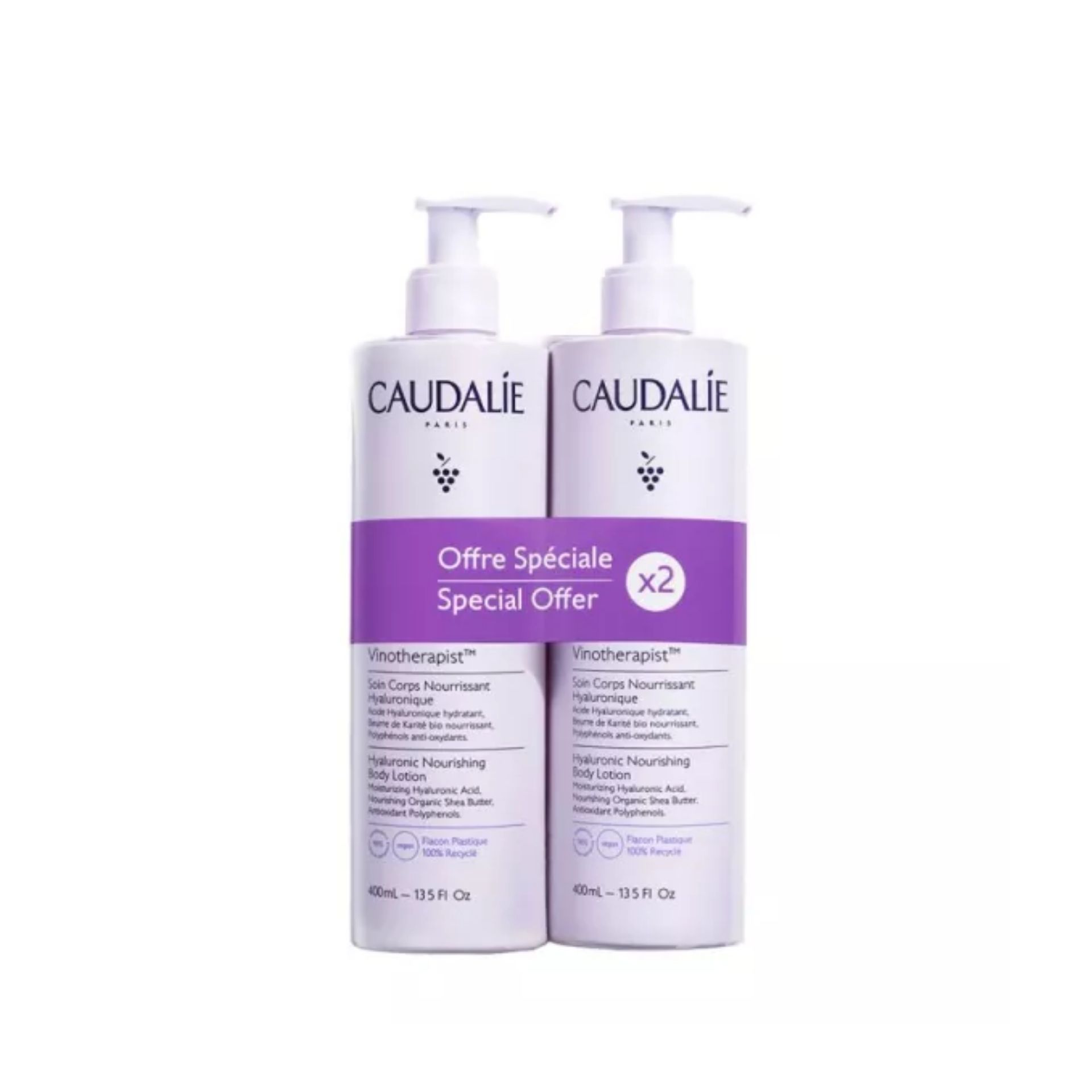 Caudalie Vinotherapist Duo Cuidado Corporal Nutritivo Hialurónico
