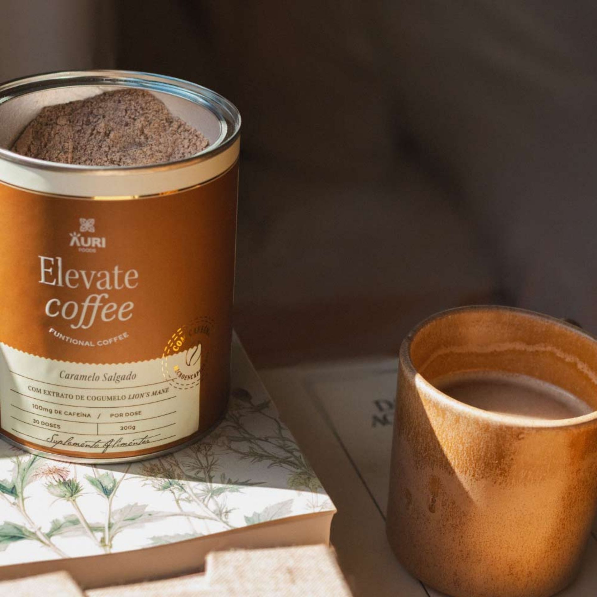 AuriFoods Elevate Coffee Caramelo 300gr
