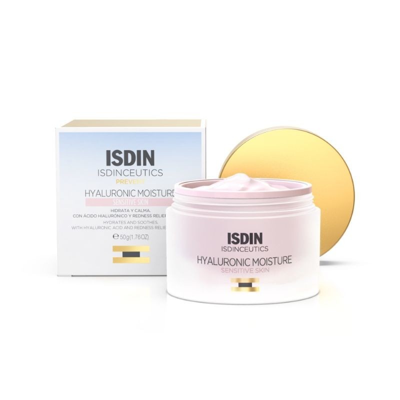 Isdin Isdinceutics Hyaluronic Moisture Creme Sensível 50g Isdin Isdinceutics Hyaluronic Moisture Creme Sensível 50g