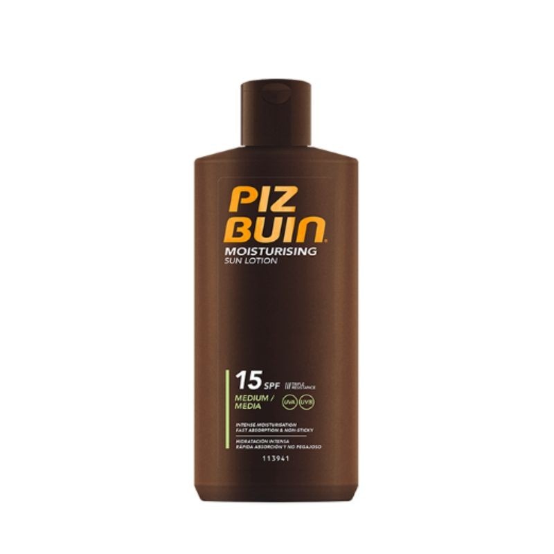 Piz Buin Moisturising Loção Solar SPF15 200ml