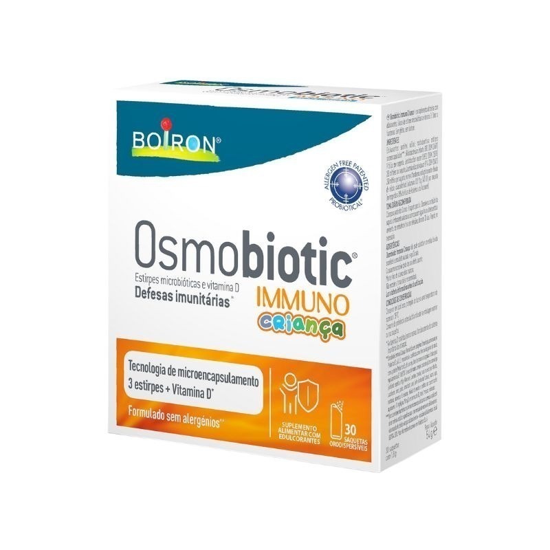 Boiron Osmobiotic Immuno Criança 30 Saquetas