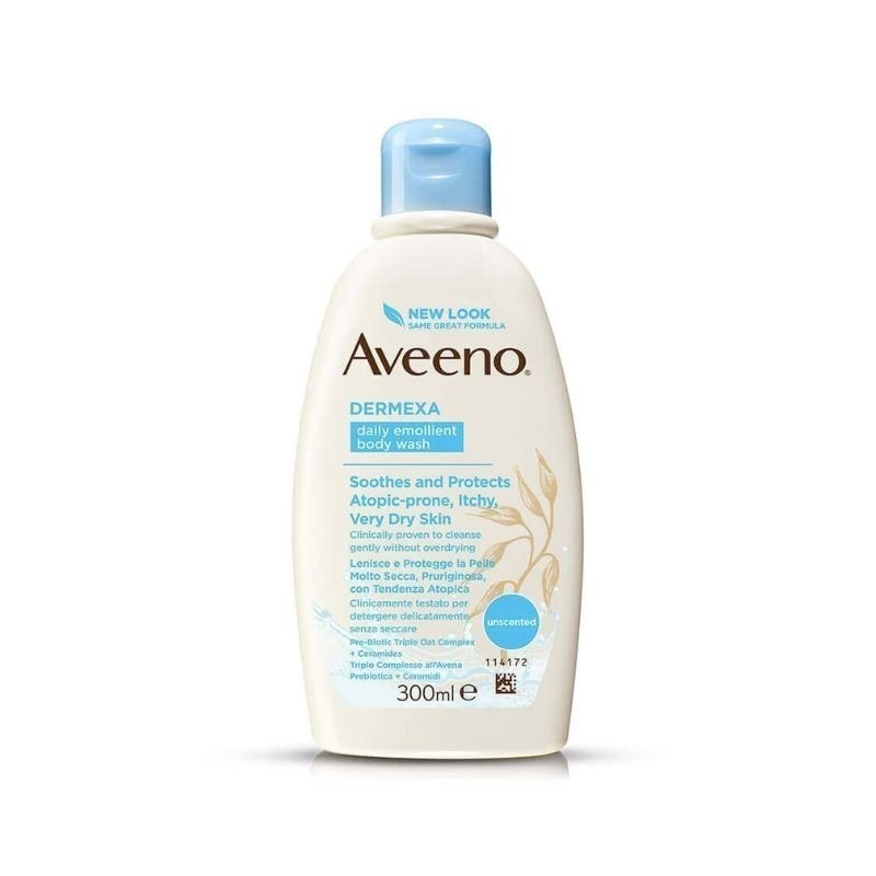 Aveeno Dermexa Gel de Banho Emoliente Diário 2x300ml