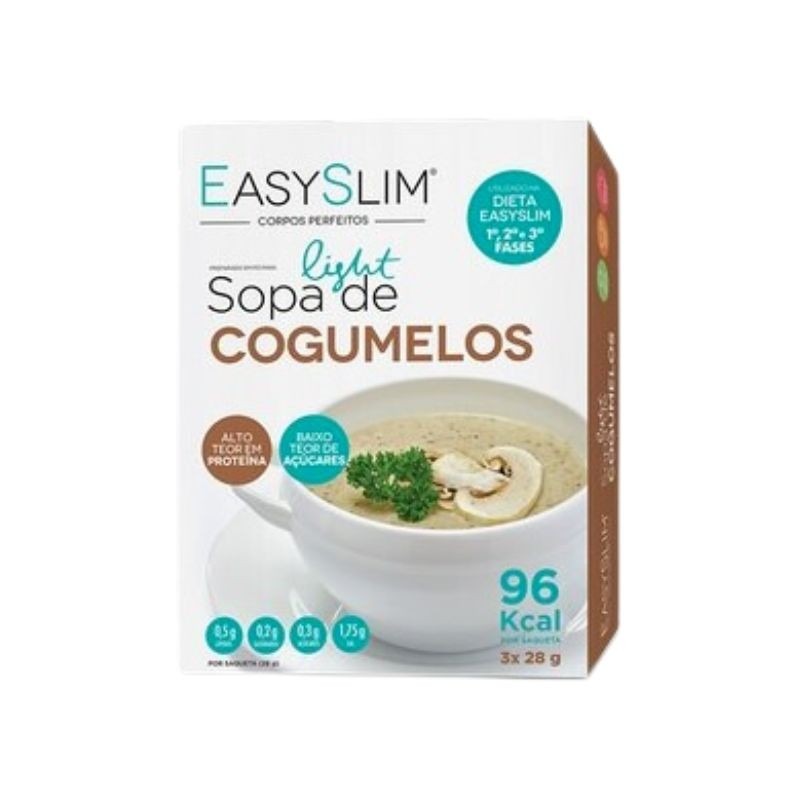 EasySlim Sopa Light Cogumelos 3x28g EasySlim Sopa Light Cogumelos 3x28g
