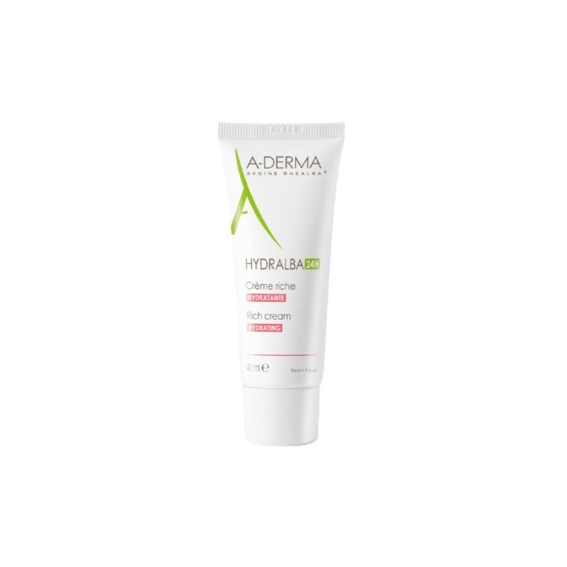 A-derma Hydralba Creme Hidratante Rico Pele Seca 40ml
