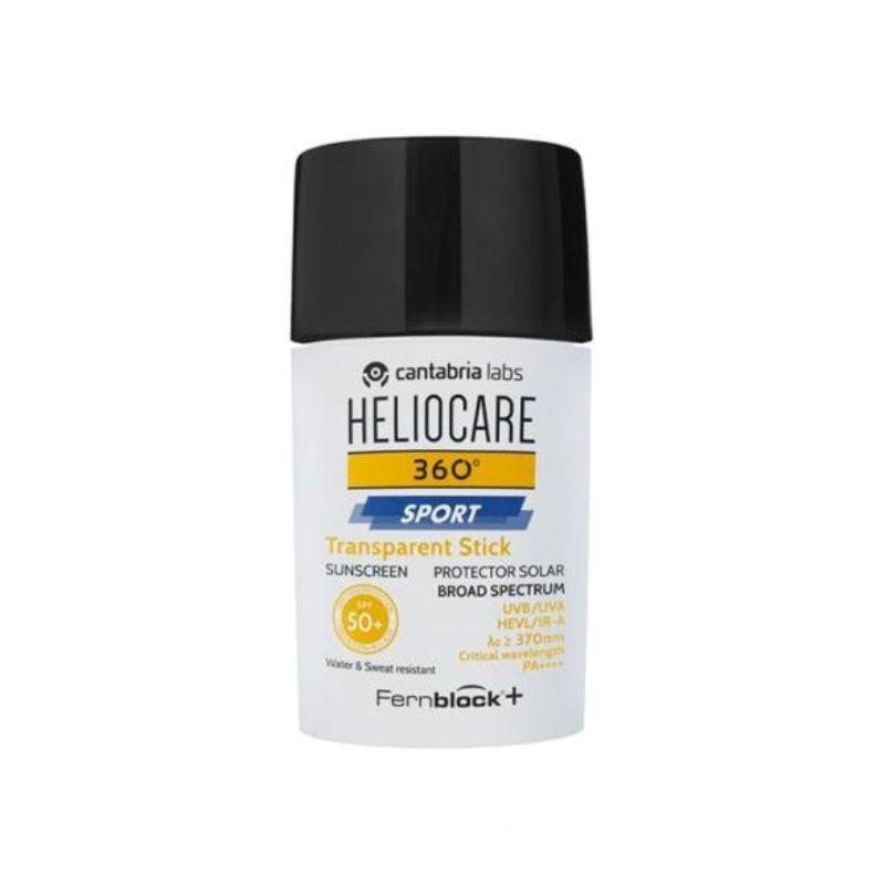 Heliocare 360º Sport Stick Transparente SPF50+ 25g