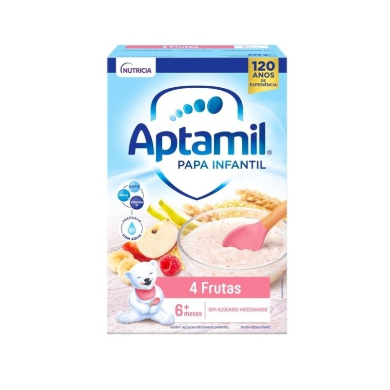 Aptamil Papa Infantil 4 Frutas 225g Aptamil Papa Infantil 4 Frutas 225g