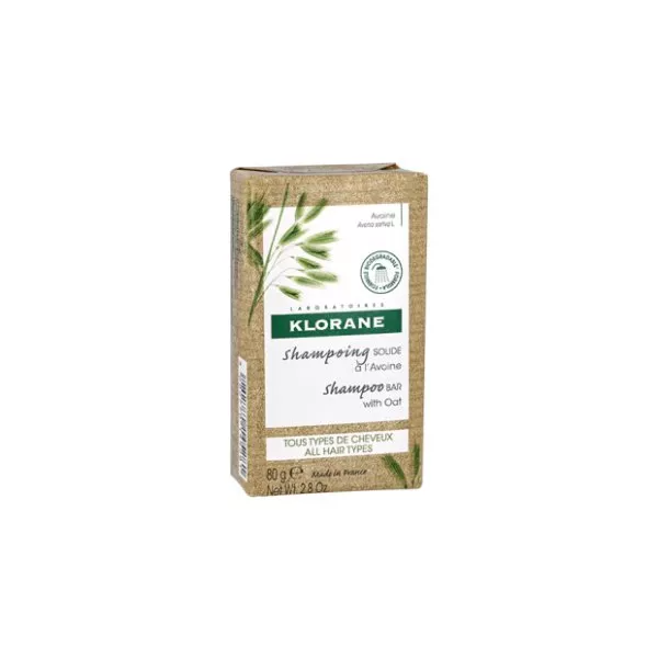 Klorane Shampoo Sólido Aveia Bio 80gr