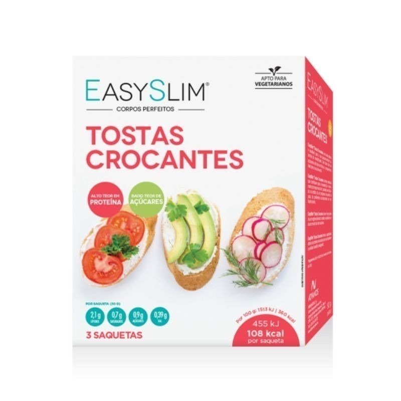 Easyslim Tostas Crocantes Saquetas 3x30g