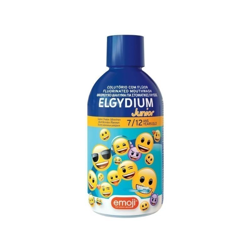 Elgydium Júnior Emoji Colutório 7-12anos 500ml