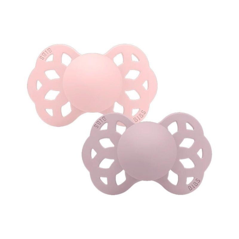 Bibs Infinity 2 Chupetas Blossom/Dusky Lilac 0-6 meses