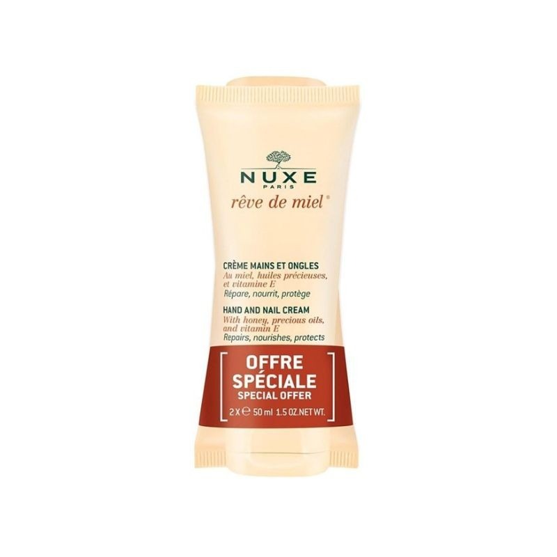 Nuxe Rêve de Miel Creme de Mãos e Unhas 2x50ml