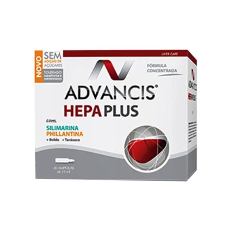 Advancis Hepa Plus 15mlx20 Ampolas Advancis Hepa Plus 15mlx20 Ampolas