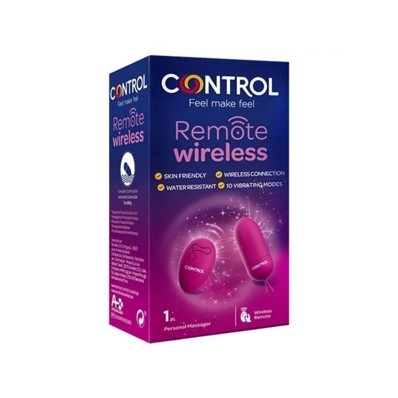 Control Remote Wireless 10 Níveis Vibração