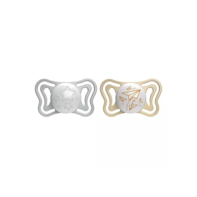 Chicco Physio Light Chupetas Silicone 6-16M Chicco Physio Light Chupetas Silicone 6-16M