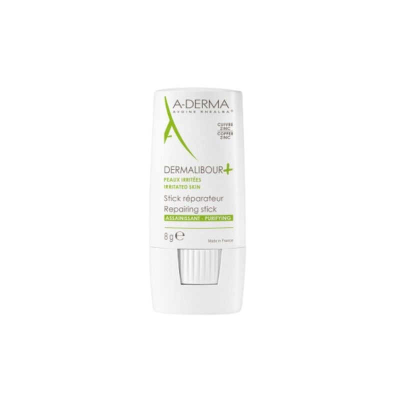 A-derma Dermalibour+ Stick Reparador Purificante 8g