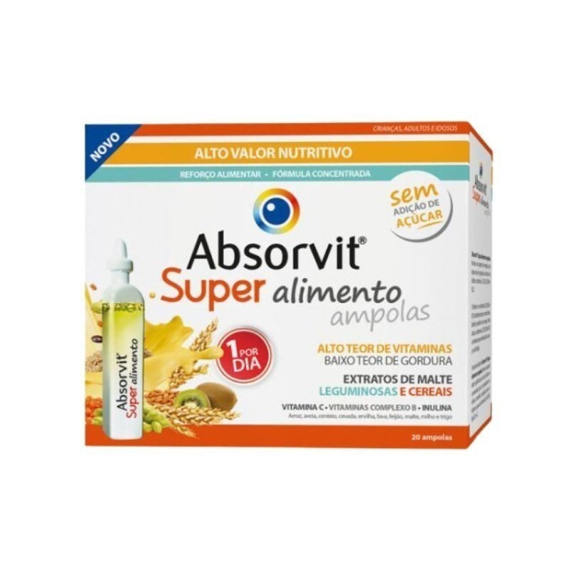 Absorvit Super Alimento 20 ampolas