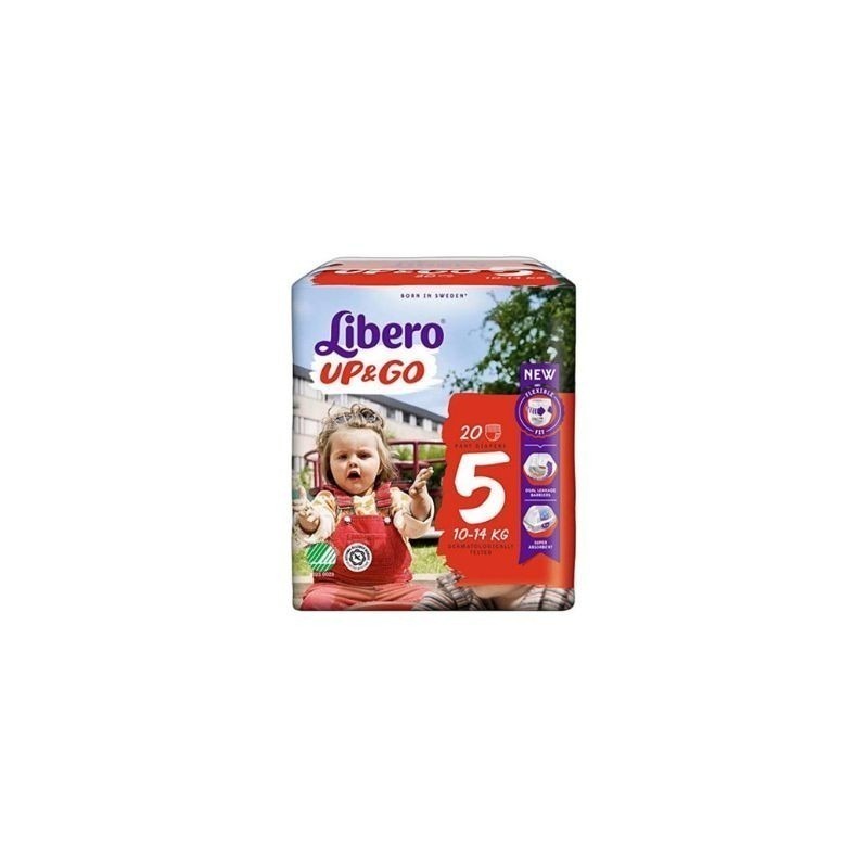 Libero Up&Go Tamanho 5 10-14kg 20 Unidades