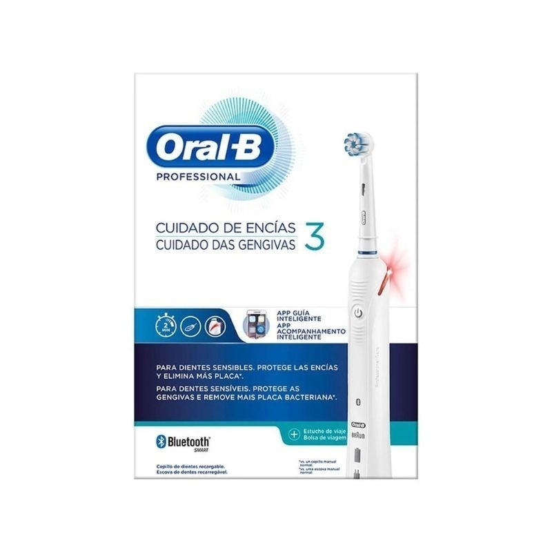 Oral-B Pro 3 Cuidado das Gengivas Escova de Dentes Eléctrica