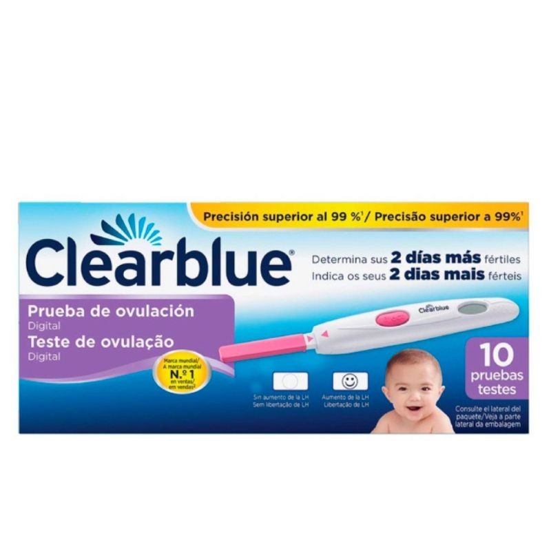 Clearblue Teste de Ovulação 10 unidades