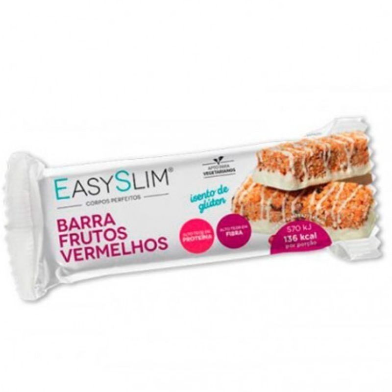 Easyslim Barra Frutos Vermelhos Individual 40g