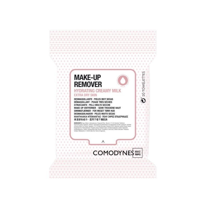 Comodynes Make-Up Remover Pele Muito Seca 20 Toalhitas Comodynes Make-Up Remover Pele Muito Seca 20 Toalhitas