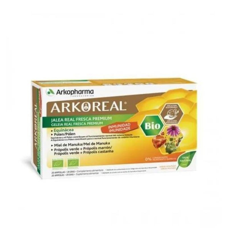 Arkoreal Geleia Real Imunidade 20 Ampolas