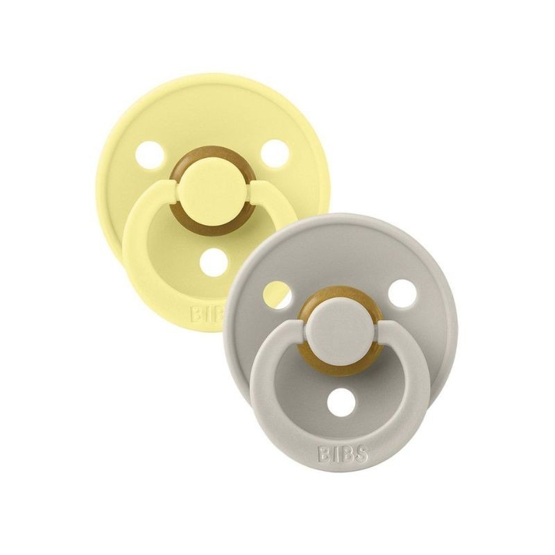 Bibs Colour 2 Chupetas Sunshine/Sand 0-6 meses
