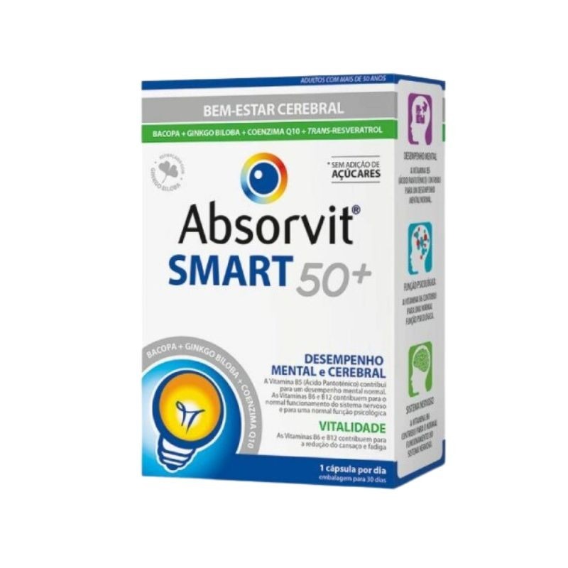 Absorvit Smart50+ 30 cápsulas