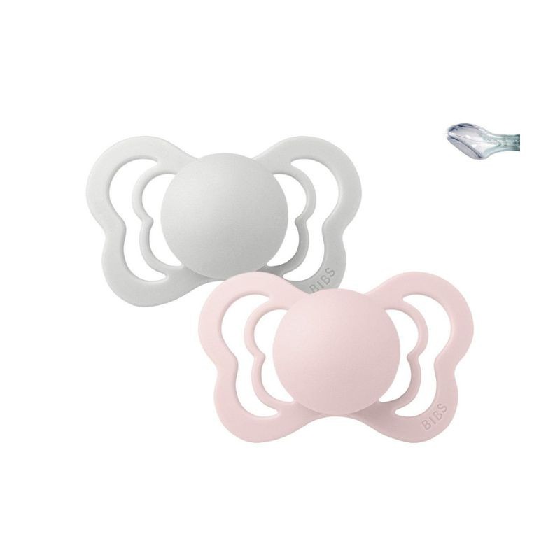 Bibs Couture 2 Chupetas Haze/Blossom 0-6 meses