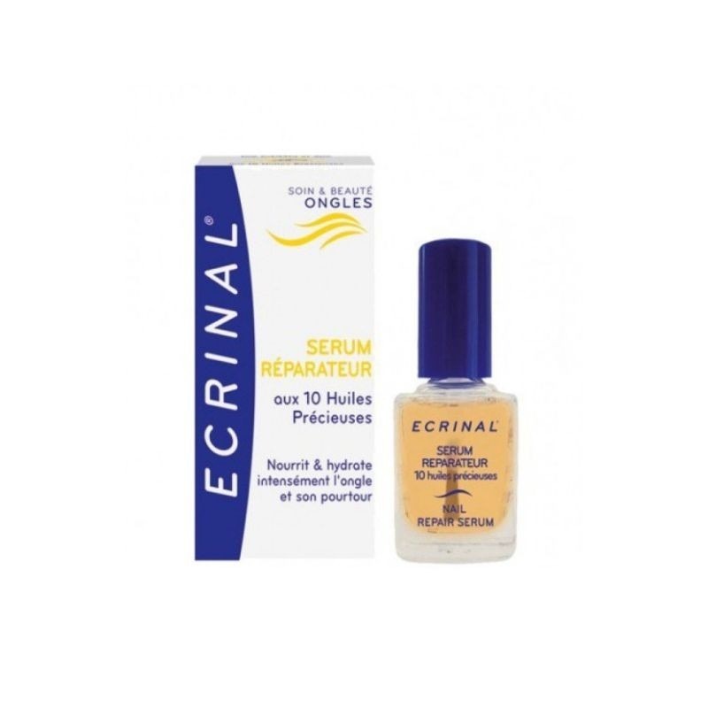 Ecrinal Sérum Reparador Unhas 10 Óleos Essenciais 10ml