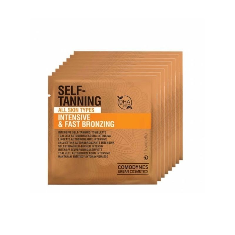 Comodynes Self-Tanning Autobronzeadoras Intensivo 8 Toalhitas