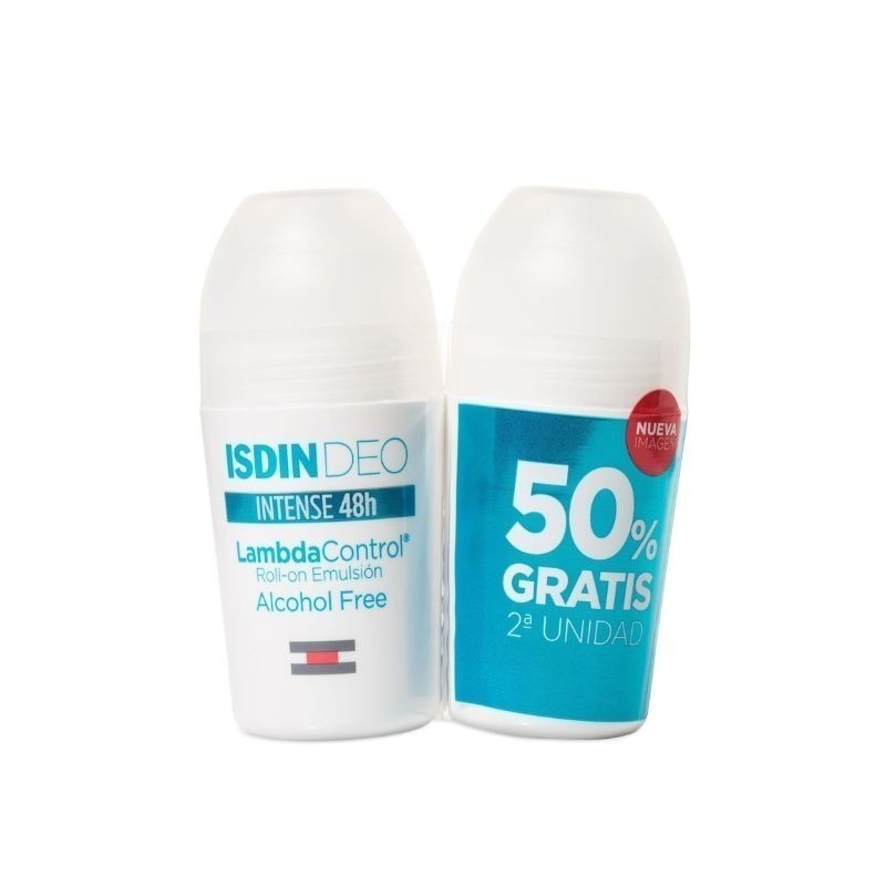 Isdin Lambda Control Desodorizante Roll-on 2x50ml