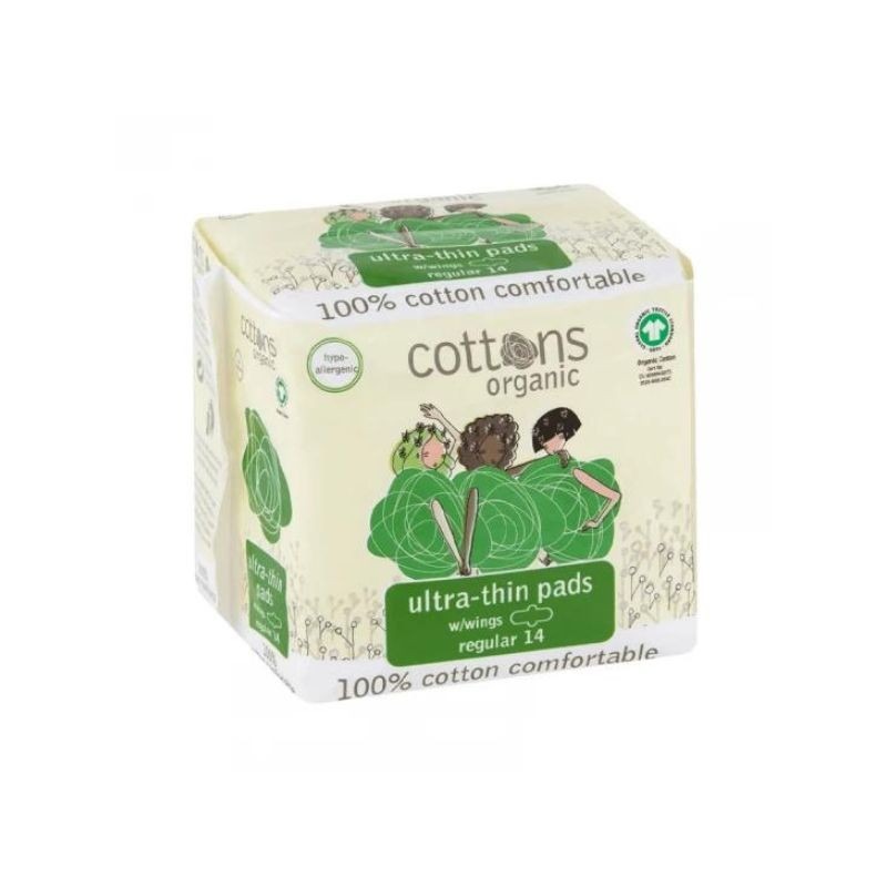 Cottons Pensos Ultra Finos Regular 14 unidades