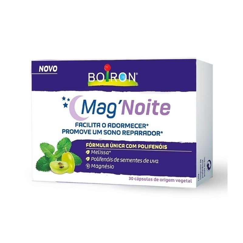 Boiron Mag Noite 30 cápsulas