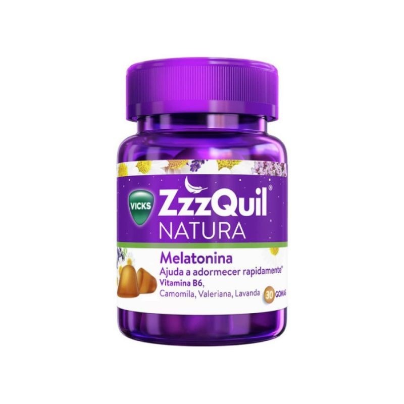 Vicks Zzzquil Natura Banana e Manga 30 Gomas Vicks Zzzquil Natura Banana e Manga 30 Gomas