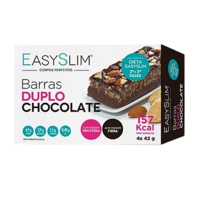 Easyslim Barras Choc Dup 42g X 4