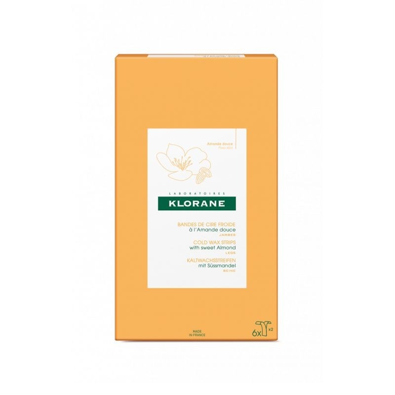Klorane Bandas de Cera Fria para Corpo 6 unidades