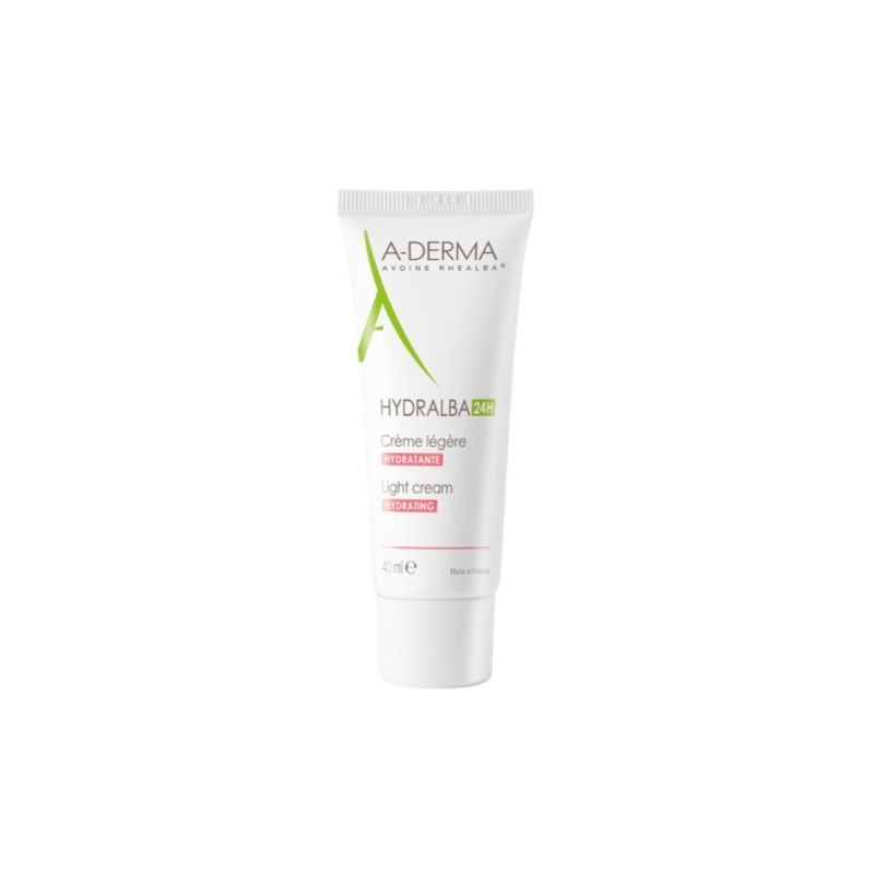 A-derma Hydralba Creme Hidratante Ligeiro 40ml