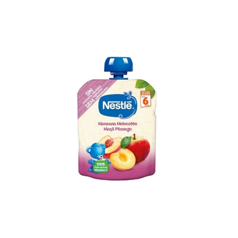 Nestlé Pacotinho Maçã Pêssego 90g