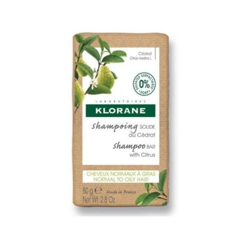Klorane Shampoo Sólido Cidra 80g