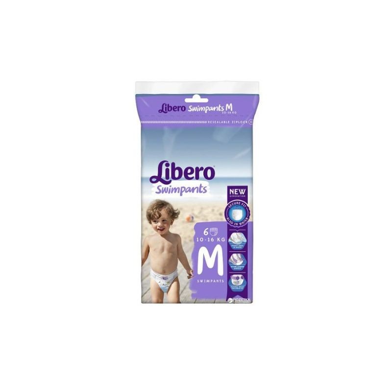 Libero Swimpants M 10-16kg 6 Unidades