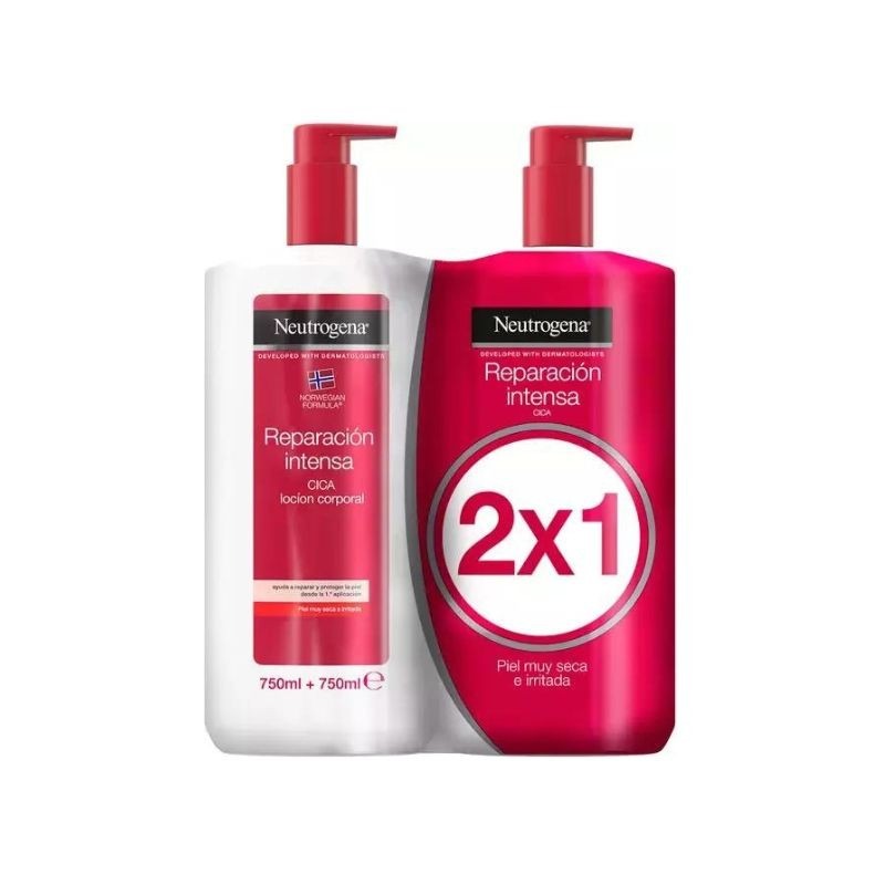 Neutrogena Loção Reparação Intensa CICA 2x750ml
