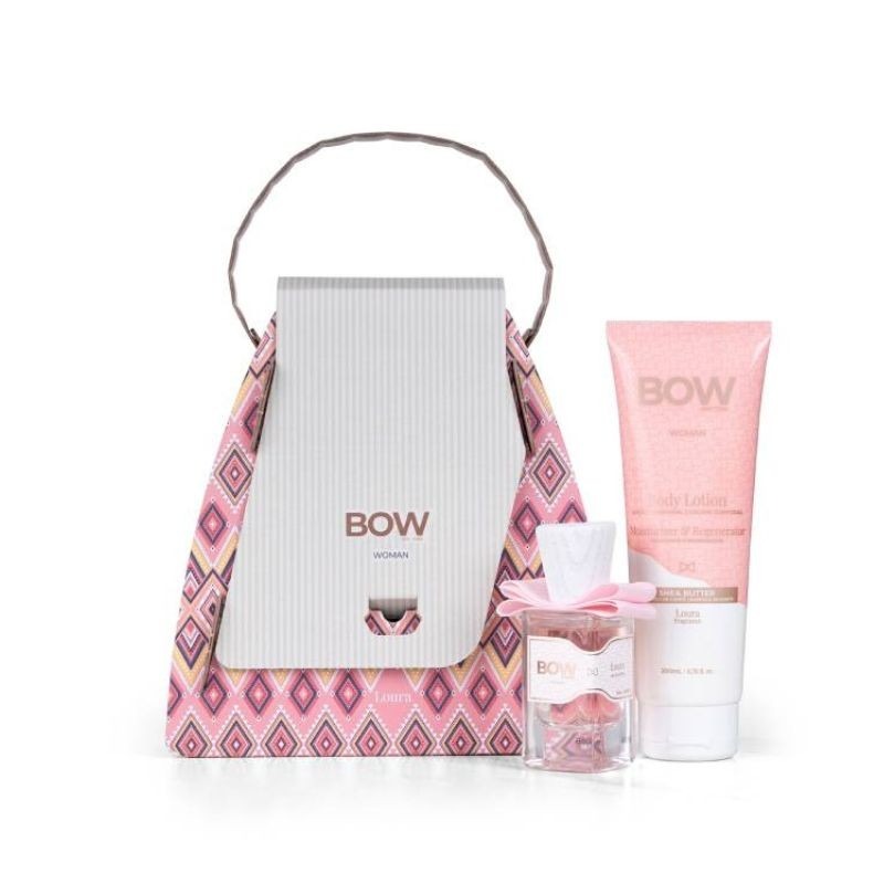 Bow Christmas Gift Box Loura