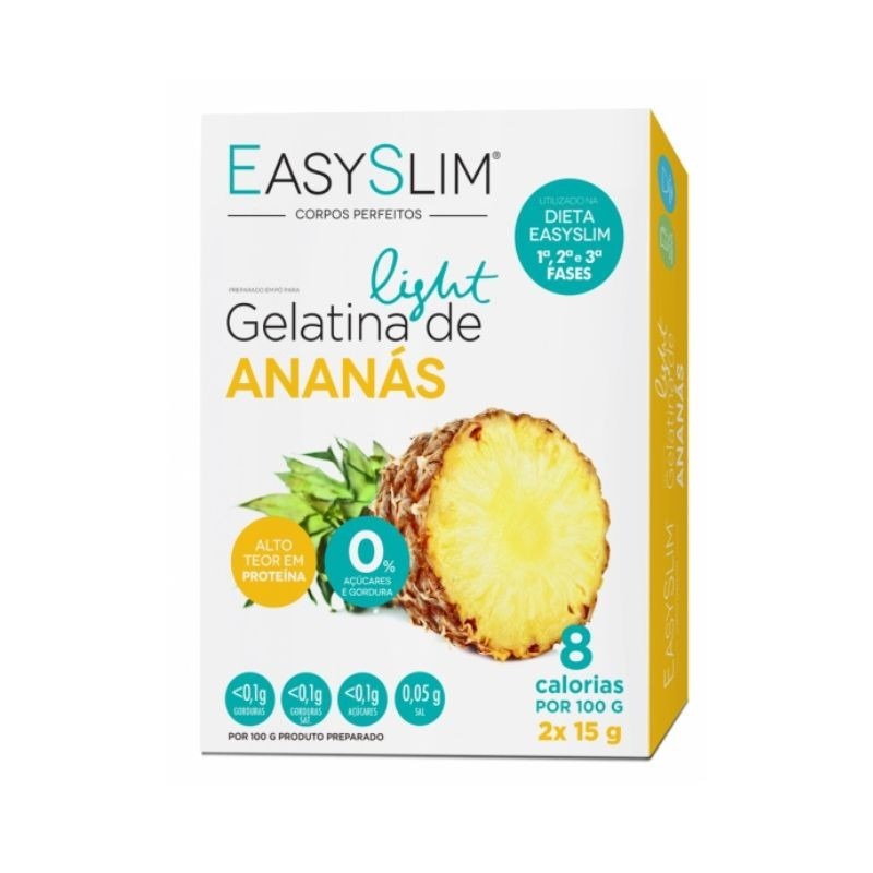 Easyslim Gelatina Light Ananas 2x15g