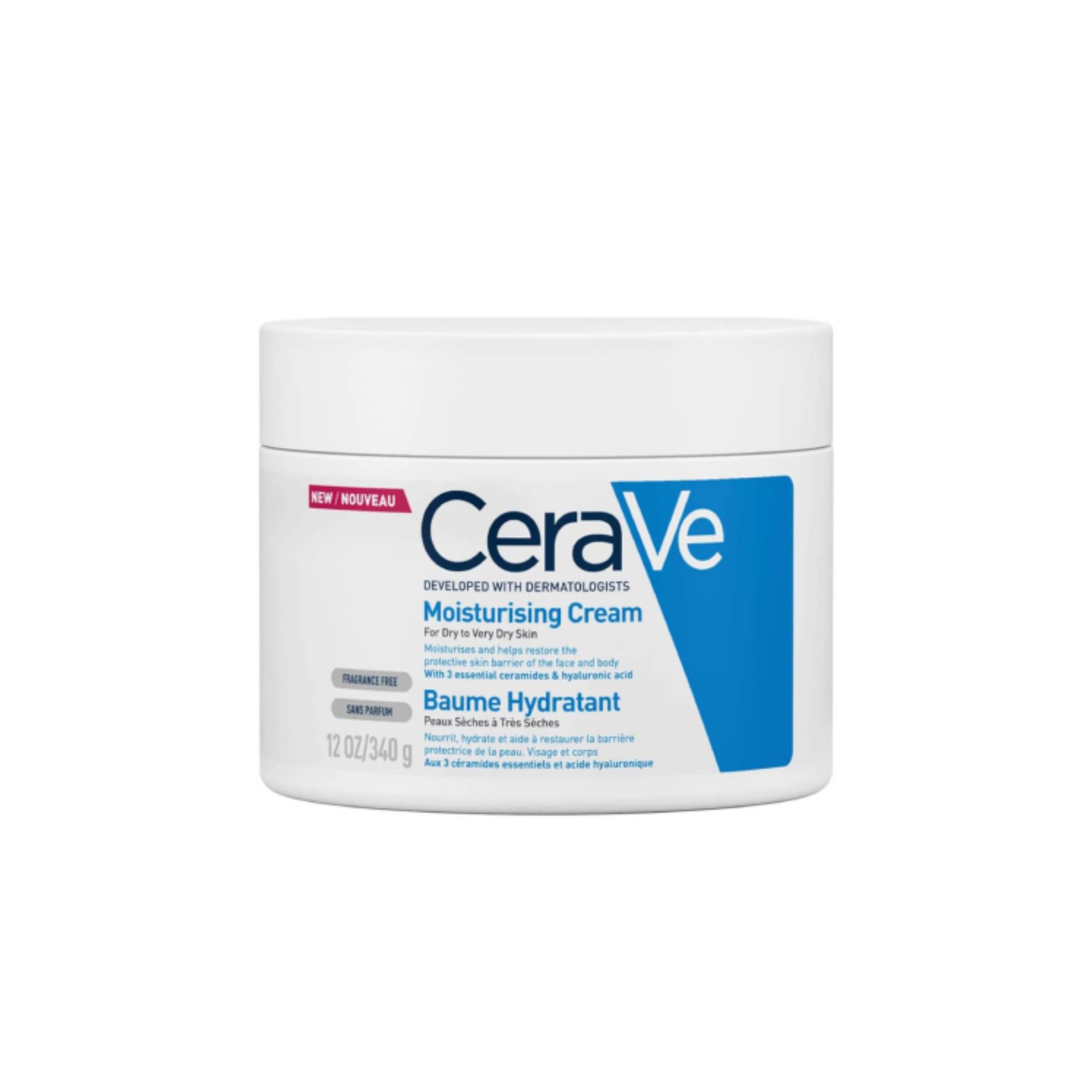 Cerave Moisturising Cream Creme Hidratante Nutritivo 340g